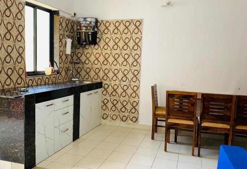 דירה בת חדר שינה 1 עם מרפסת, Holidays Beach Apartments Goa