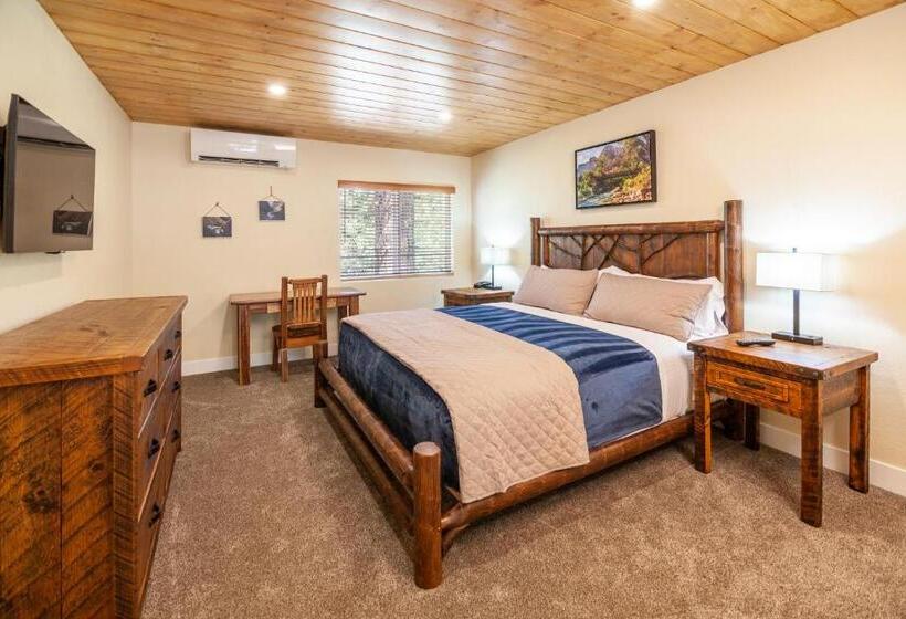 חדר סטנדרט עם מיטת קינג, Tahquitz Pines Retreat