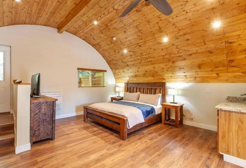 キングサイズベッドのデラックスルーム, Tahquitz Pines Retreat