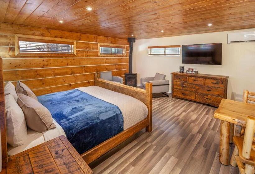חדר סטנדרט עם מיטת קינג, Tahquitz Pines Retreat