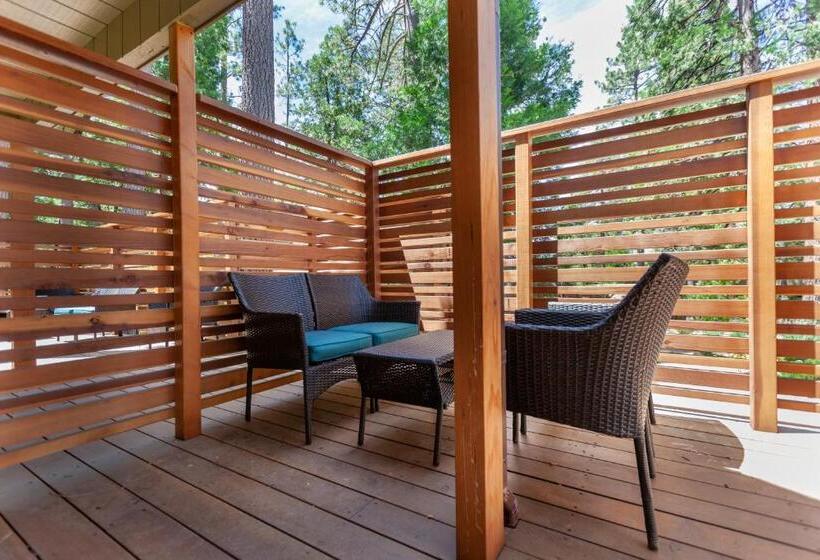 חדר סטנדרט עם מיטת קינג, Tahquitz Pines Retreat