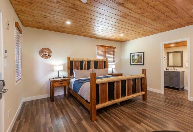 חדר סטנדרט עם מיטת קינג, Tahquitz Pines Retreat