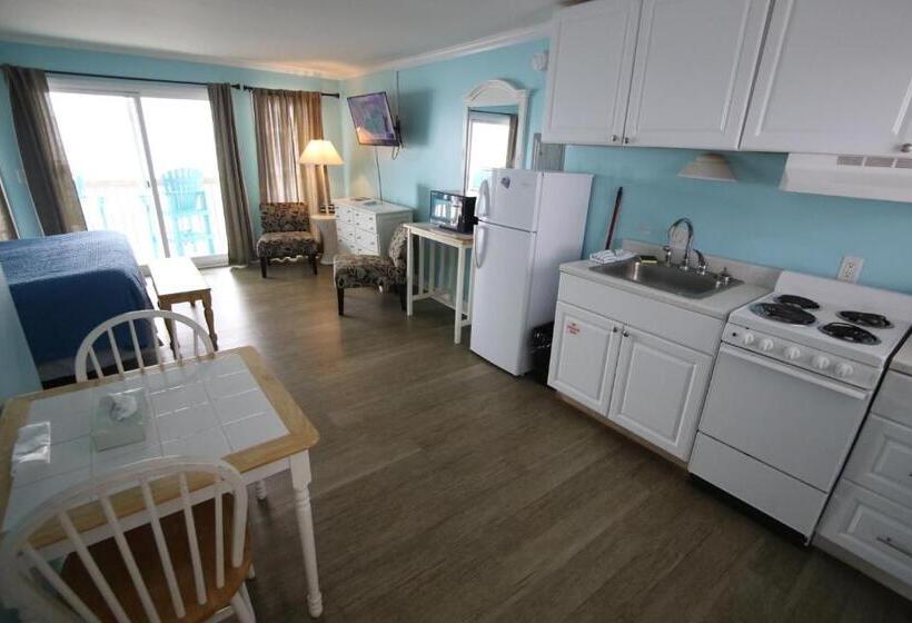 جناح مزوَّد بشرفة, Sea Vista Motel