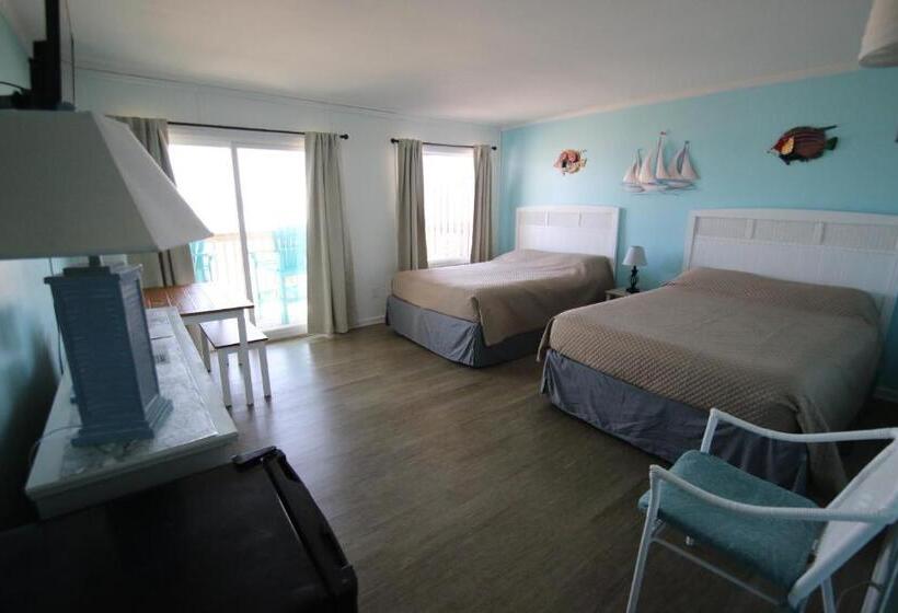 غرفة قياسية مطلّة علي البحر مزوَّدة بشُرفة, Sea Vista Motel