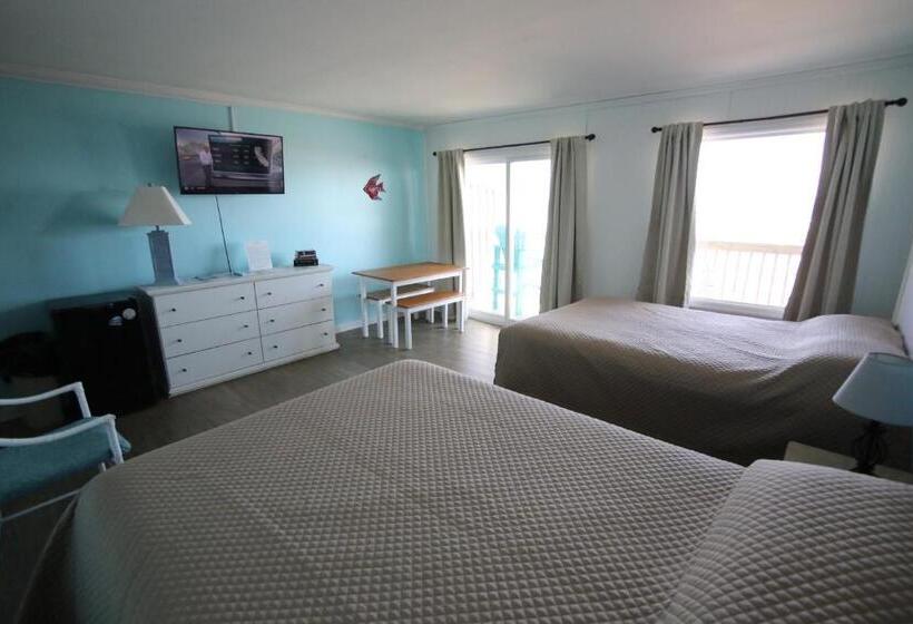 غرفة قياسية مطلّة علي البحر مزوَّدة بشُرفة, Sea Vista Motel