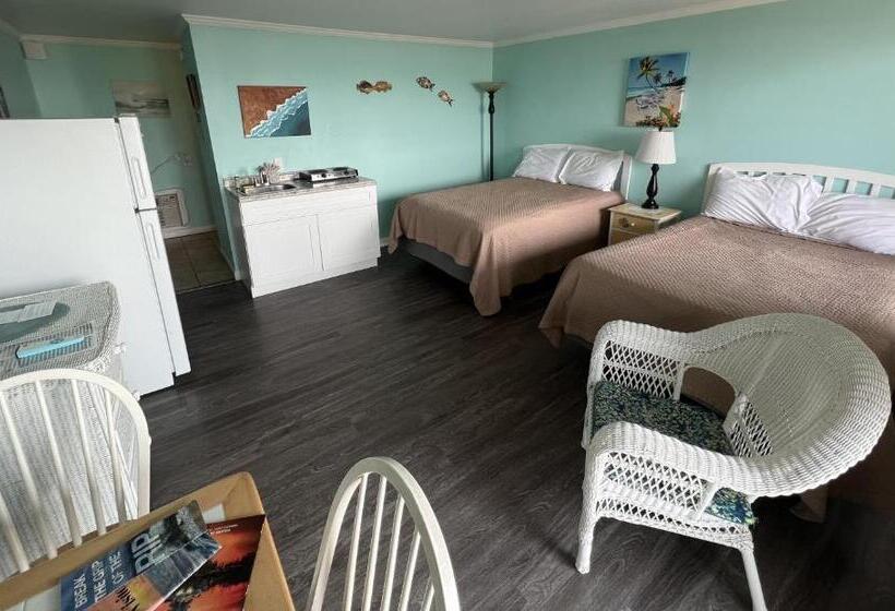 غرفة ديلوكس مطلّة علي البحر مزوَّدة بشُرفة, Sea Vista Motel