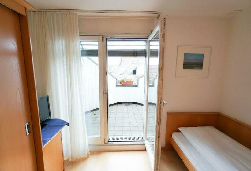 싱글 디럭스 룸, Centra Hotel Zurich