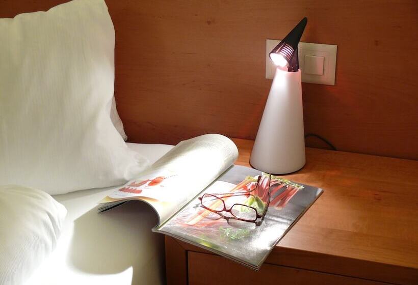 발코니 스탠다드 싱글 룸, Restaurant Eichberg