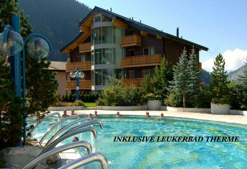 스탠다드 발코니 룸, Viktoria Leukerbad Therme