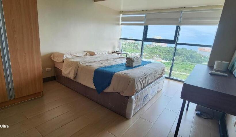 Quarto Familiar Vista Mar, Mactan Newtown Condo By Ejb