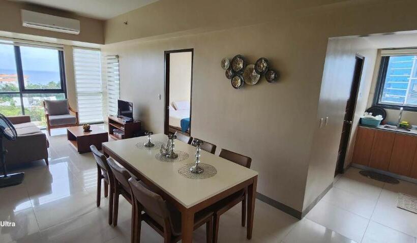Familjerum Havsutsikt, Mactan Newtown Condo By Ejb
