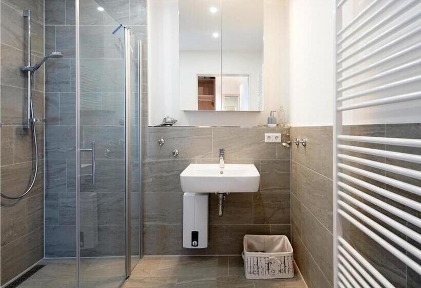 شقة غرفة نوم واحدة مزودة بشُرفة, Ohlerich Speicher App_ 06