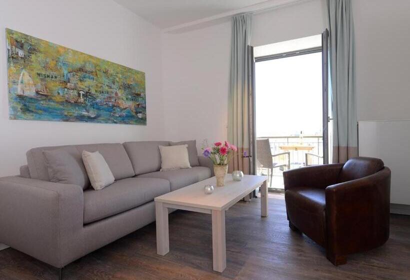 شقة غرفة نوم واحدة مزودة بشُرفة, Ohlerich Speicher App_ 06