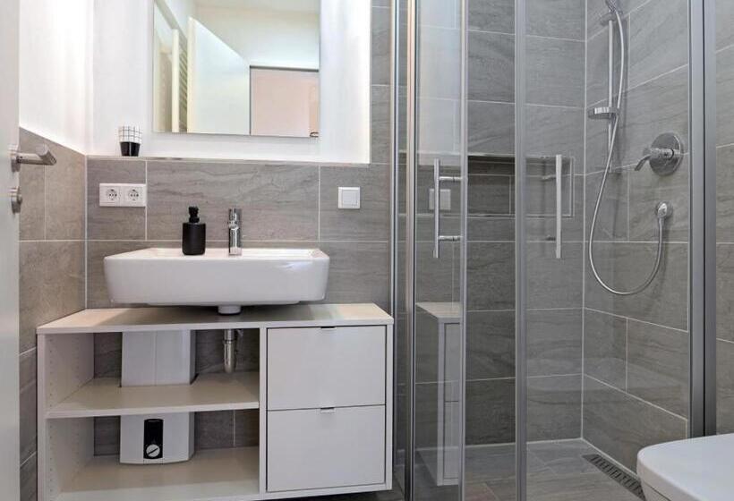 Апартаменты 1 Спальня, Ohlerich Speicher App_ 45