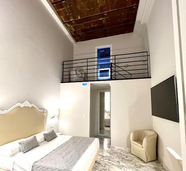 اتاق استاندارد با وان آب گرم, Miluar Luxury B&b   Vanvitelli