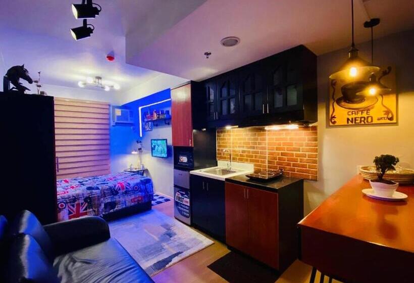 סטודיו סטנדרט עם מרפסת, Pine Suites Tagaytay Studio Condo With Balcony