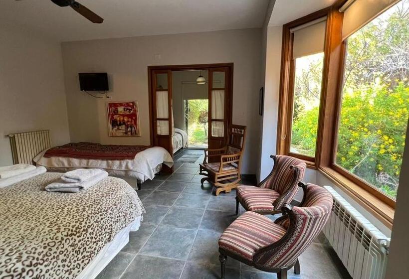 정원 전망 4인용 스탠다드 룸, Hosteria Casa De Paula