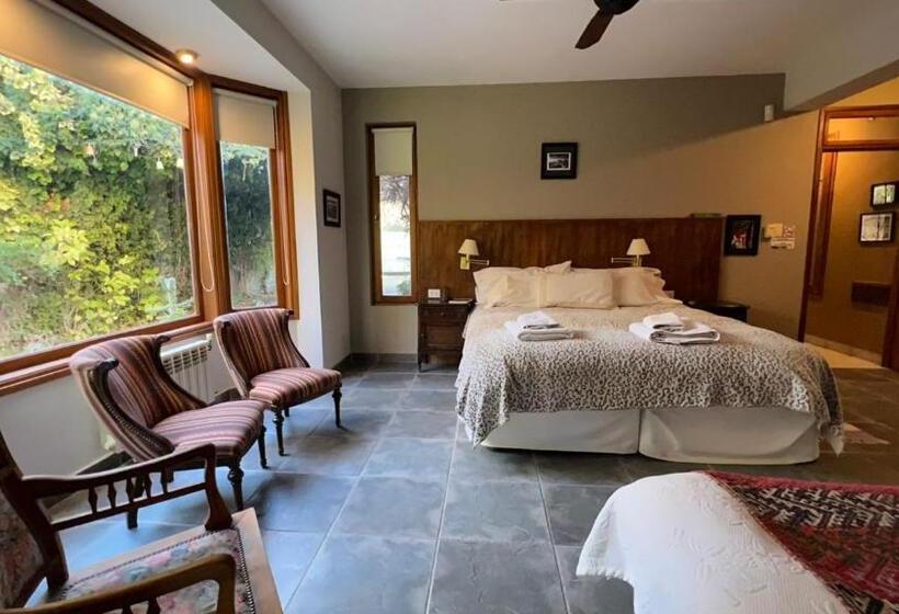 اتاق استاندارد چهارنفره با چشمانداز باغ, Hosteria Casa De Paula