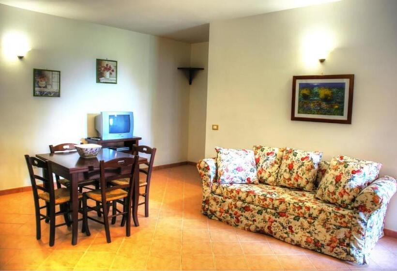 침실 1개 테라스 아파트, Agriturismo L Elce