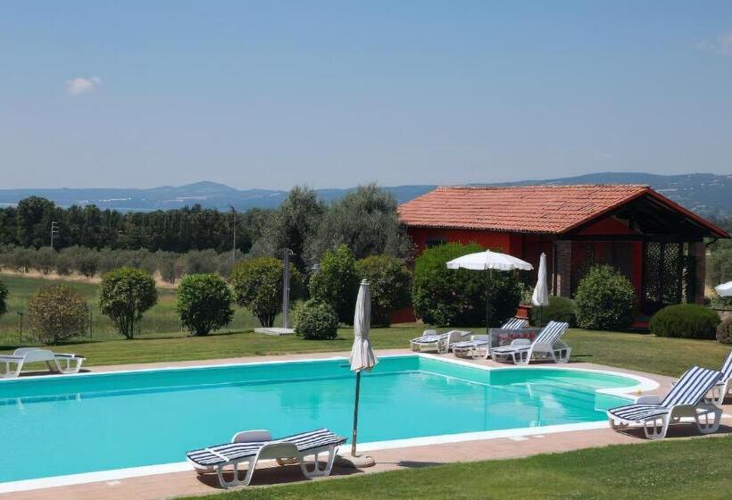 침실 1개 디럭스 아파트, Agriturismo L Elce