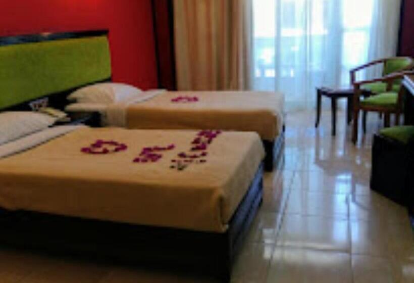 اتاق استاندارد با بالکن, Da Vinci Beach Hotel Hurghada فندق دافنشي الغردقه