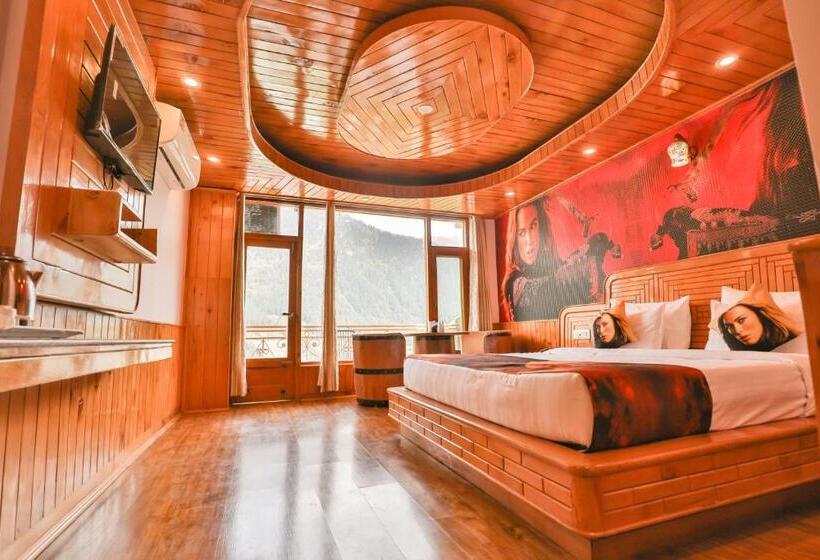 غرفة ديلوكس, Pirates Resort Centeral Heated Best Luxury Hotels In Manali With Mountain View Gaming Zone Swimming