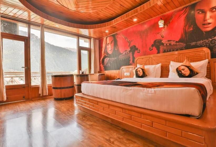غرفة ديلوكس, Pirates Resort Centeral Heated Best Luxury Hotels In Manali With Mountain View Gaming Zone Swimming