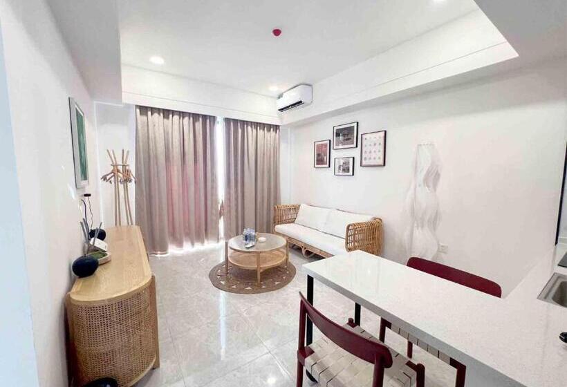 4인용 스탠다드 룸, 太子寰宇金海湾酒店公寓 Prince Golden Bay Hotle Residence