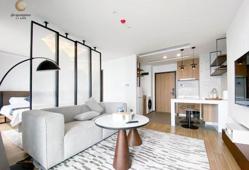 디럭스 스위트, 太子寰宇金海湾酒店公寓 Prince Golden Bay Hotle Residence