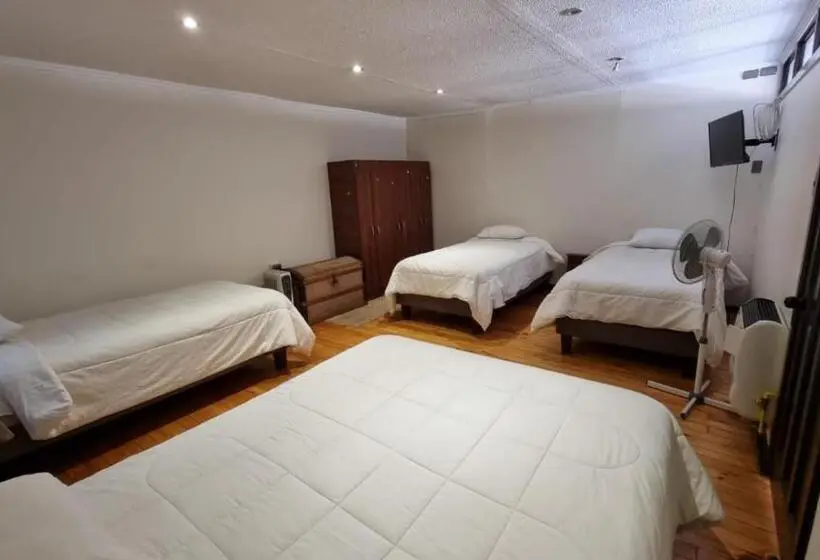 Standard Neljän Hengen Huone Jaettu Kylpyhuone, Hostal Magnolia