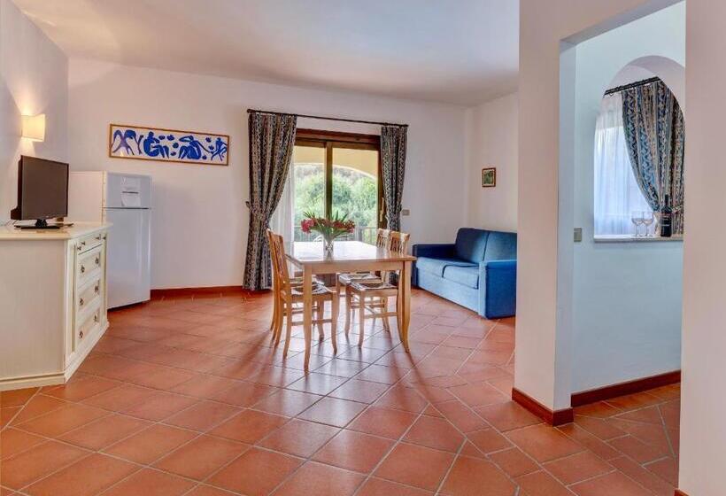 Вилла 1 Спальня, Villas With Air Conditioning And Shared Pool, Just A Few Minutes From La Pelosa Beach