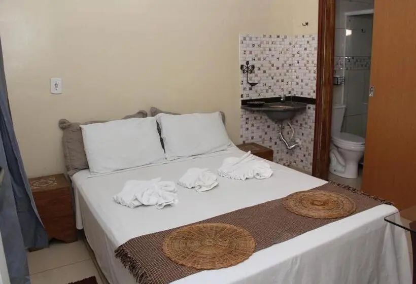 Mökki 1 Makuuhuone, Pousada Trancoso Guarapari