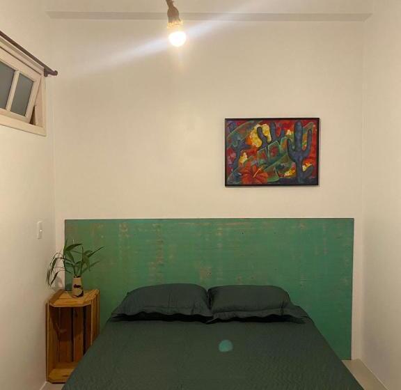 스탠다드 룸 공동 욕실, Neighbor.hub Hostel & Coliving Floripa