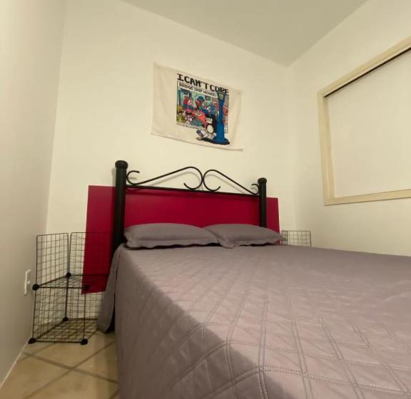 חדר סטנדרט חדר אמבטיה משותף, Neighbor.hub Hostel & Coliving Floripa