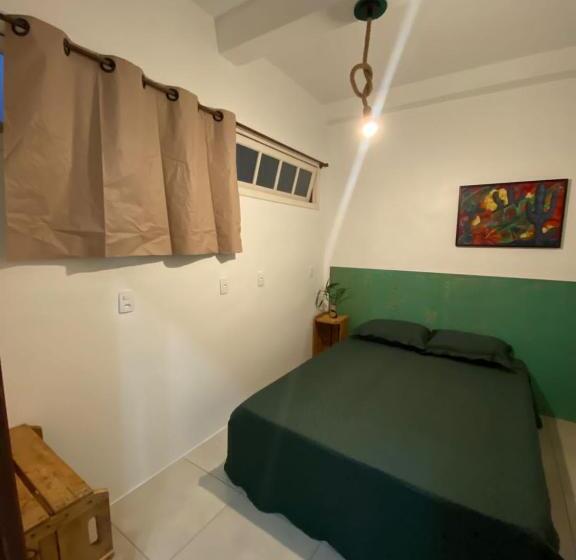 اتاق استاندارد با سرویس بهداشتی مشترک, Neighbor.hub Hostel & Coliving Floripa