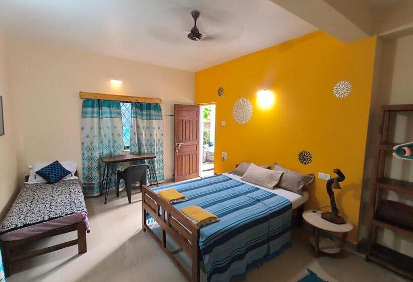Comfort Kolmen Hengen Huone, Freeflow, Beach Property For Spritual People, 2 Min From Food Planet