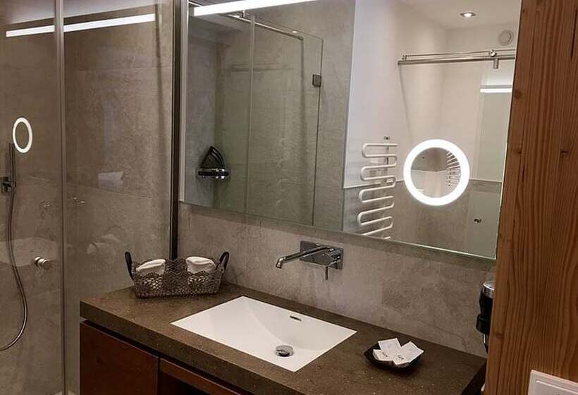 غرفة قياسية ثلاثية, Alpin Hotel Garni Eder Private Living
