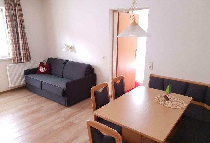 דירת שני חדרים עם מרפת, Aparthotel Pichler