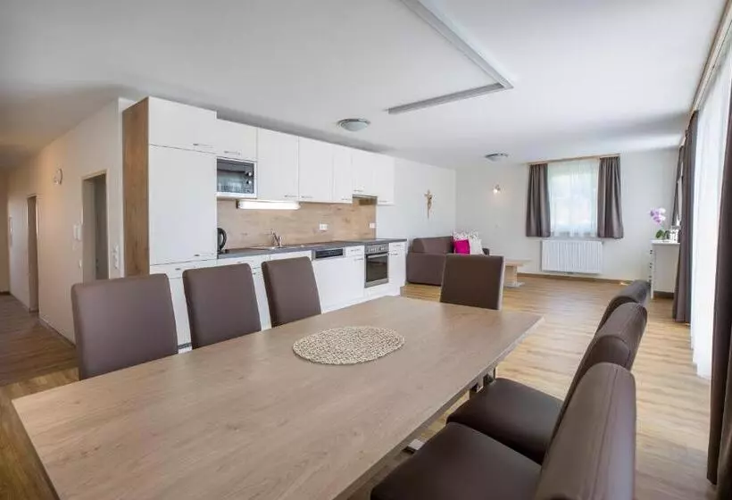 آپارتمان 1 خوابه با تراس, Aparthotel Pichler