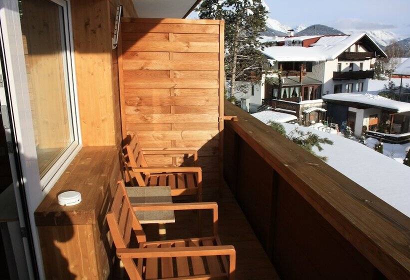 标准间带阳台, Landhotel Wolf