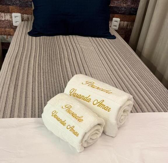 اتاق استاندارد چهارنفره با بالکن, Pousada Varanda Amar   Icaraizinho De Amontada