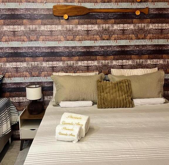 اتاق استاندارد چهارنفره با بالکن, Pousada Varanda Amar   Icaraizinho De Amontada