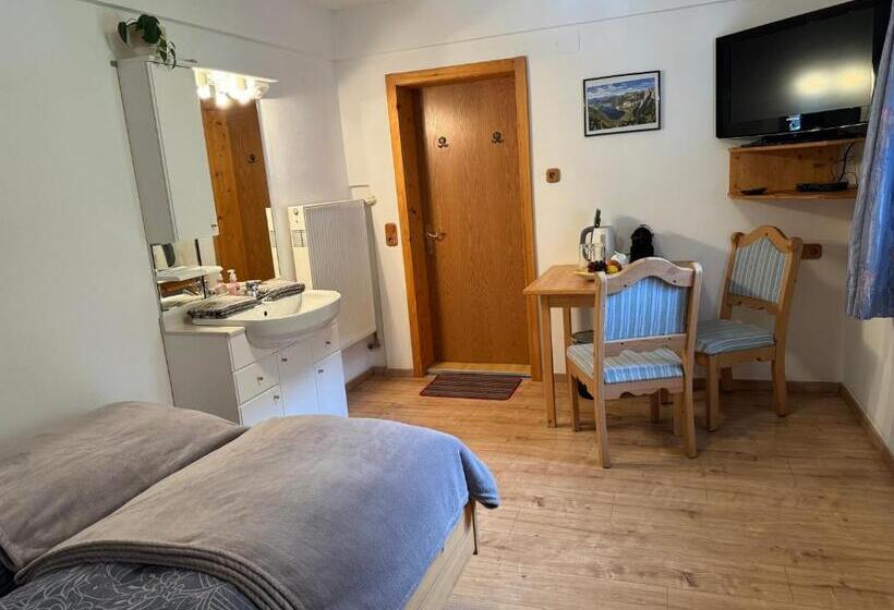 غرفة قياسية حمام مشترك, Haus Edelweiss