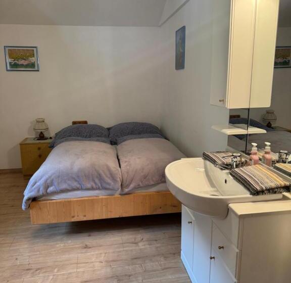 غرفة قياسية حمام مشترك, Haus Edelweiss