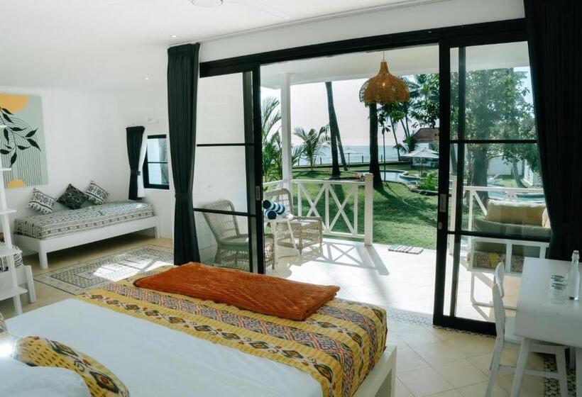 חדר משפחתי נוף לים, Senang Resort