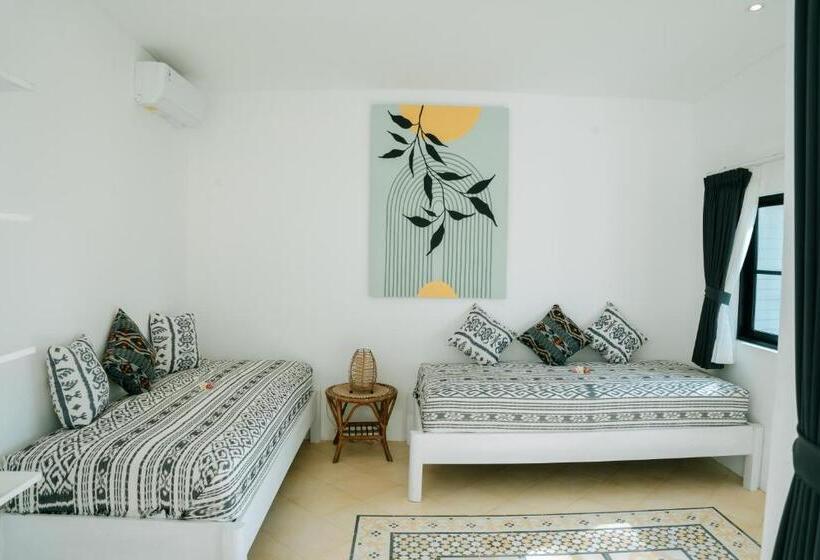 חדר משפחתי נוף לים, Senang Resort