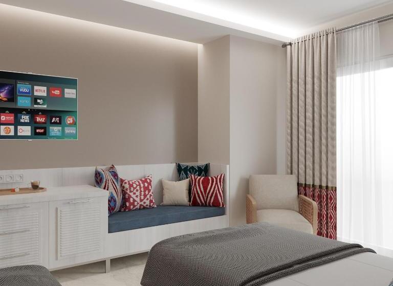 اتاق لوکس با چشم‌انداز باغ, Suum Bodrum Hotel & Beach   Adult Only