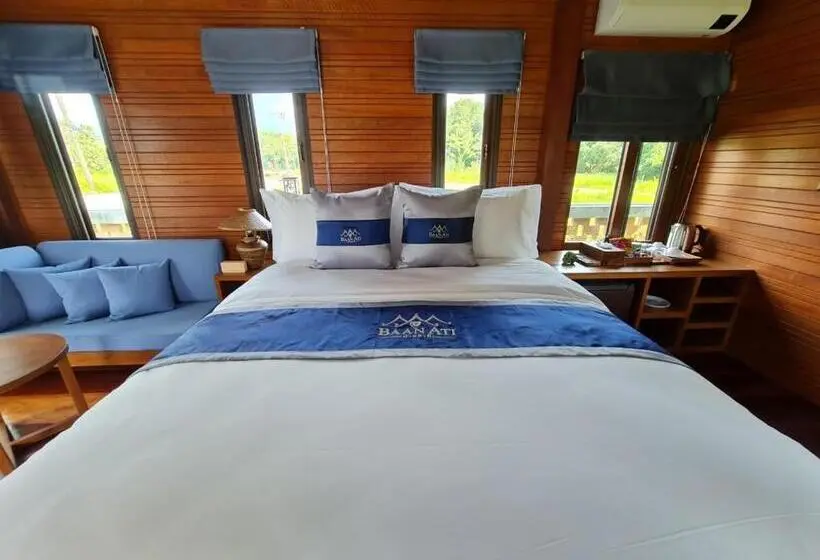 キングサイズベッドのスタンダードルーム, Baan Ati Resort & Spa