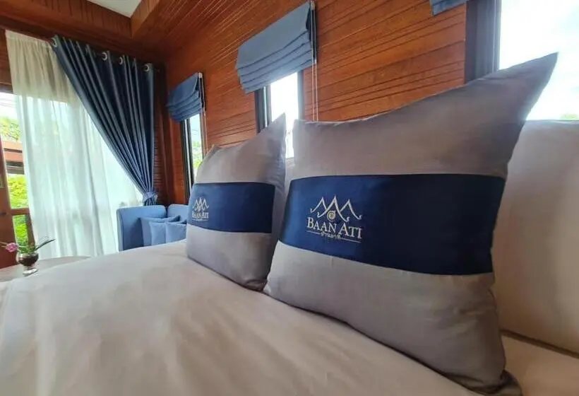 キングサイズベッドのスタンダードルーム, Baan Ati Resort & Spa