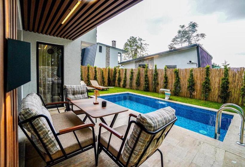 디럭스 4인 룸, Vital Home Sapanca Isıtmalı Havuzlu Villa&bungalov